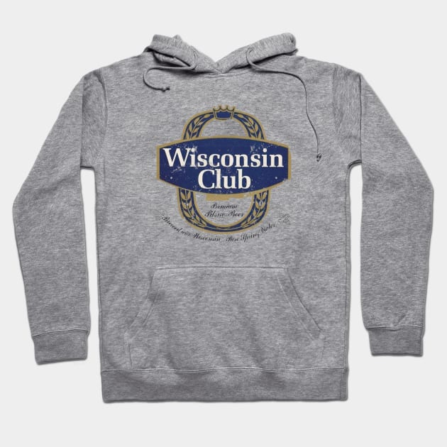 Wisconsin Club Beer Hoodie by retrorockit